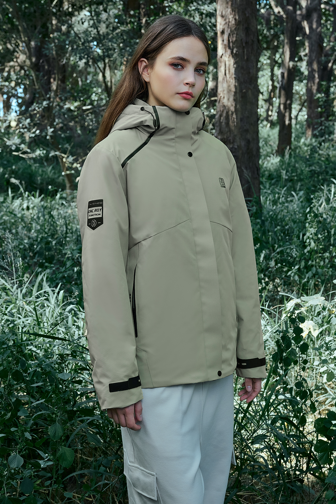Advanced Thermal Waterproof Functional Jacket with Space Cotton for Women