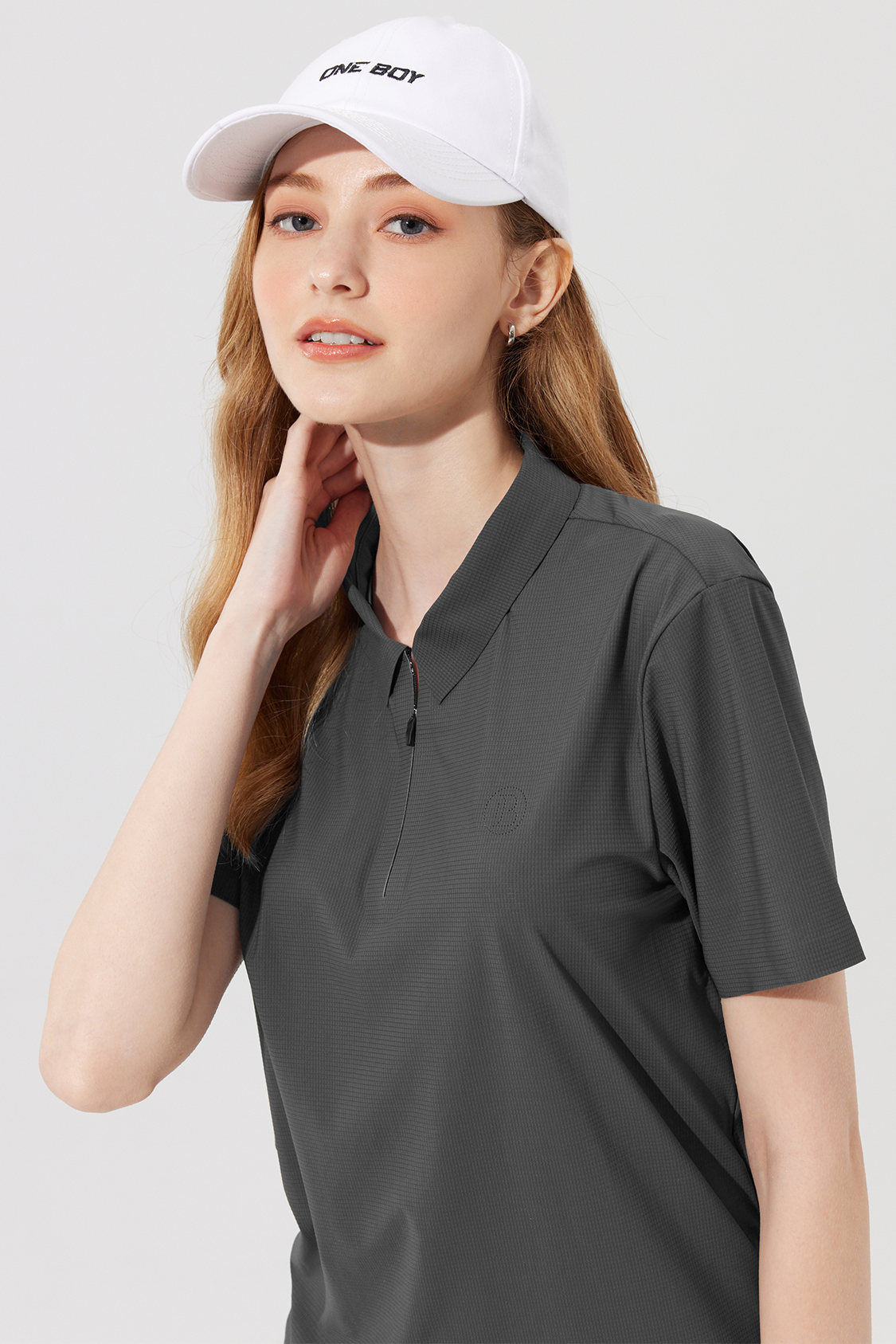 Ice-Tech Seamless Heat-Pressed Polo Shirt For Women