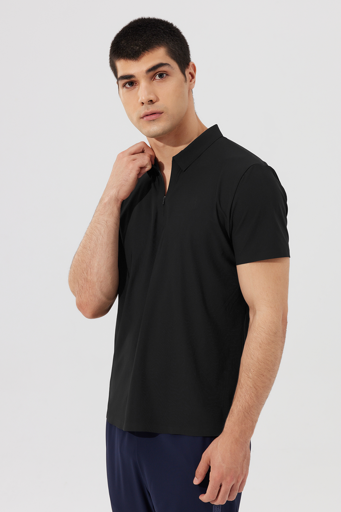 Ice-Tech Seamless Heat-Pressed Polo Shirt For Men