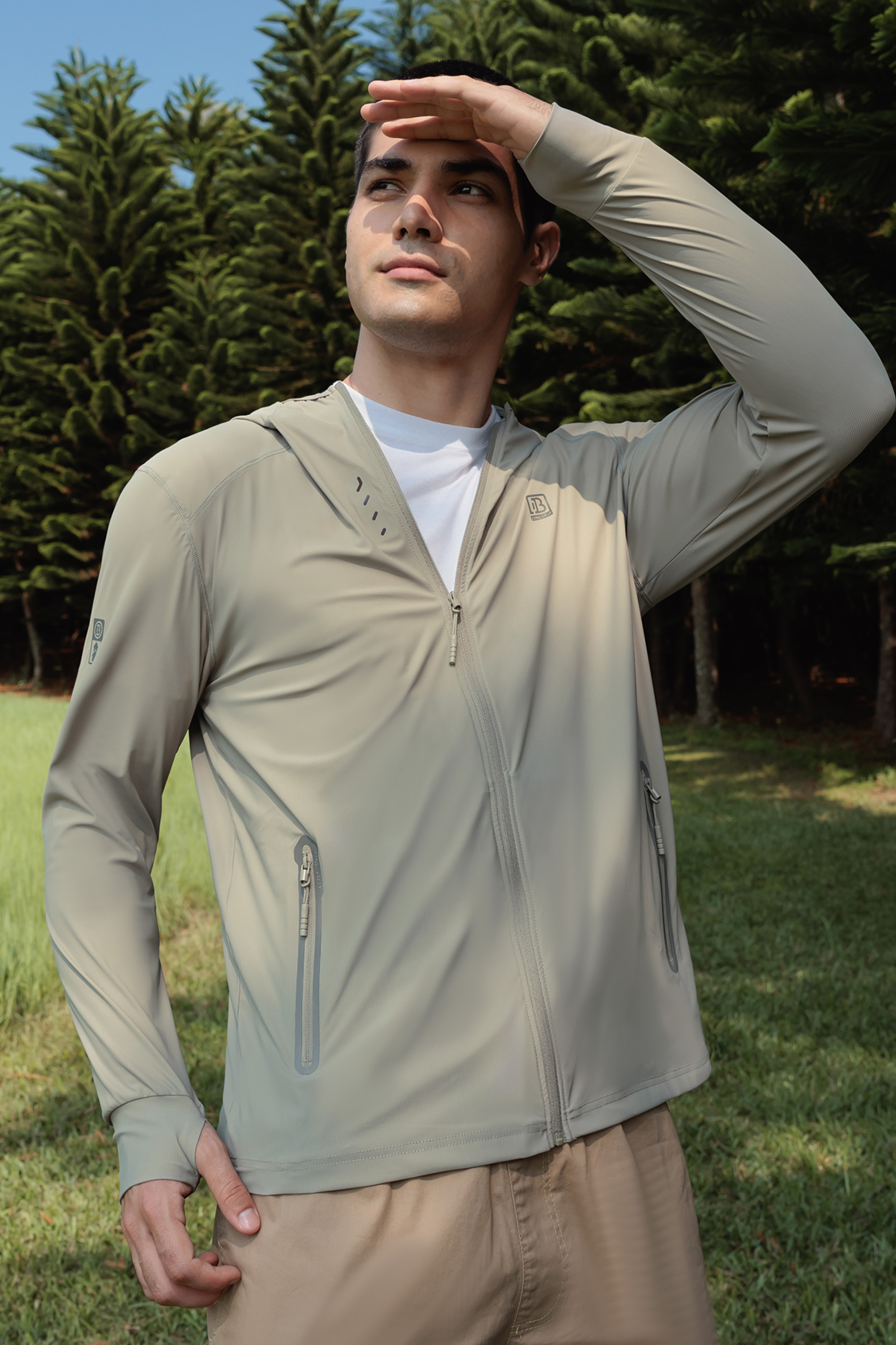 Ice-Tech UPF50+ Sun-Protective Breathable Jacket For Men