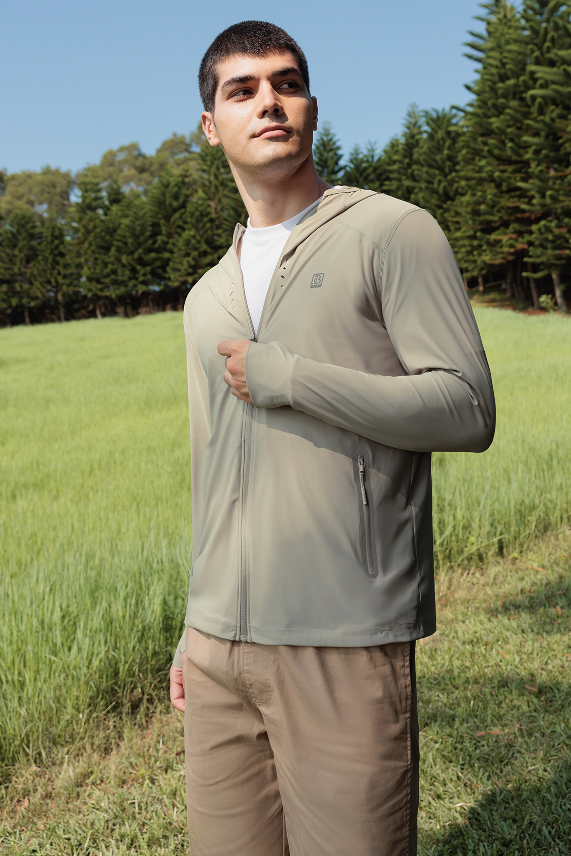 Ice-Tech UPF50+ Sun-Protective Breathable Jacket For Men