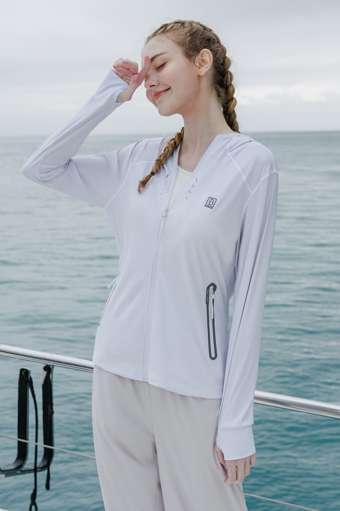 Ice-Tech UPF50+ Sun-Protective Breathable Jacket For Women
