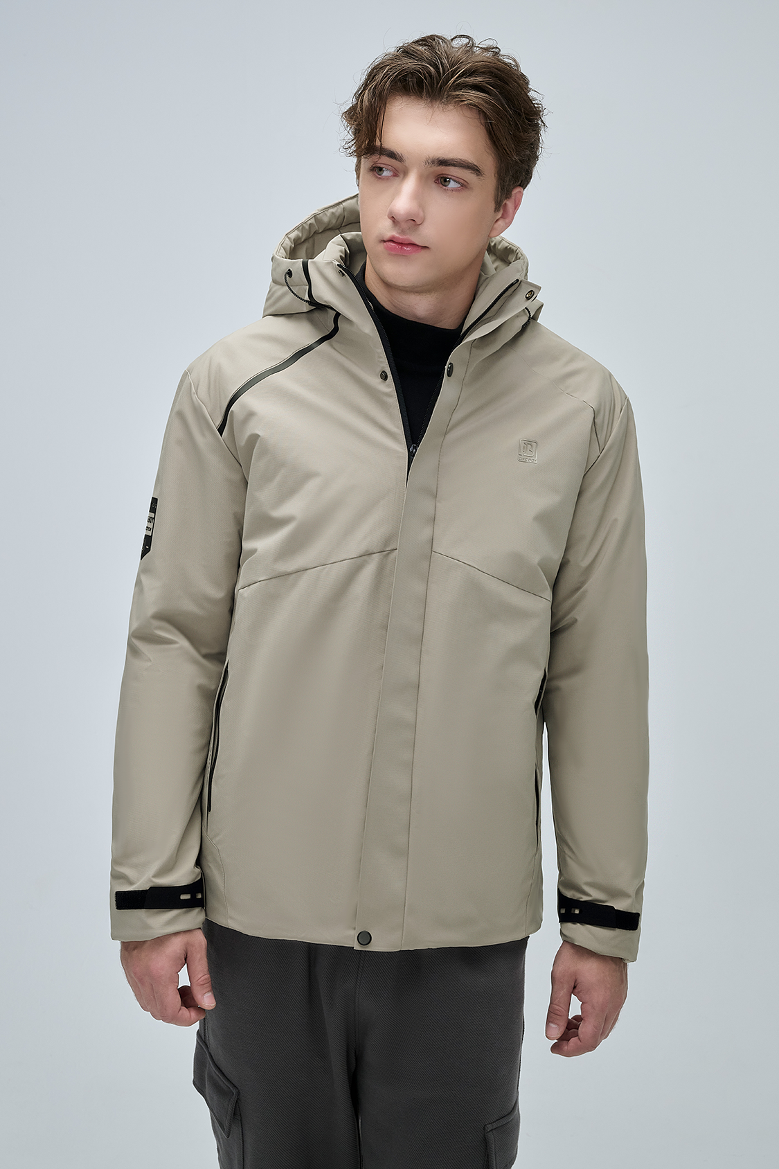 Advanced Thermal Waterproof Functional Jacket with Space Cotton for Men